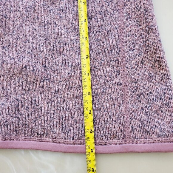 Patagonia Worn Wear 1/4 Zip Women's Better Sweater in Kiln Pink Size Medium - Picture 10 of 14